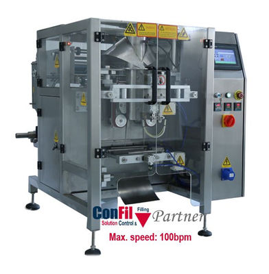 Ποιότητα  Max Film Width 420mm Vertical Form Fill Seal Machine Servo Control εργοστάσιο