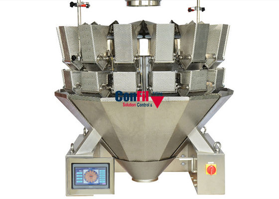 Ποιότητα  14 Head Rotary Vacuum Packaging Machine For MeatBall Frozen Food Packaging Machine εργοστάσιο