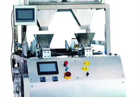 6500 γραμμάριο 4 επικεφαλής γραμμική Weigher μηχανή για τη σοκολάτα