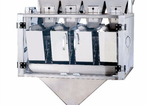 Γραμμική Weigher 6500 γραμμαρίων μηχανή για την αλατισμένη γραμμή συσκευασίας σκονών ζάχαρης