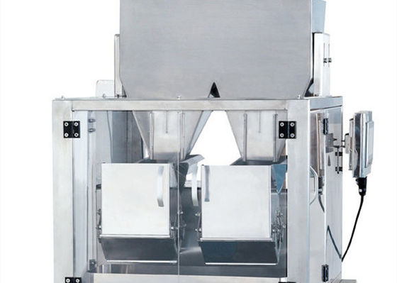 Γραμμική Weigher 6500 γραμμαρίων μηχανή για την αλατισμένη γραμμή συσκευασίας σκονών ζάχαρης