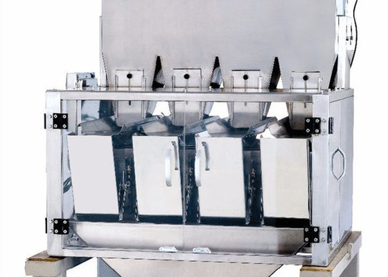 6500 γραμμάριο 4 επικεφαλής γραμμική Weigher μηχανή για τη σοκολάτα
