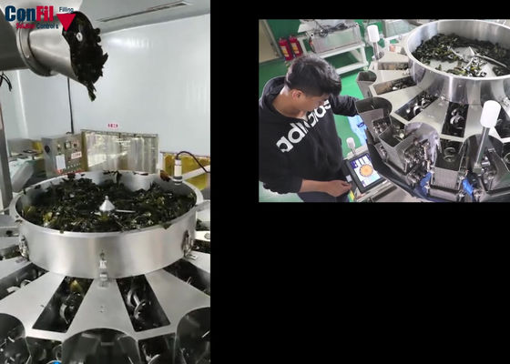 Weigher Multihead ζυγίζοντας μηχανών Multihead για Kelp θαλασσινών τα θαλασσινά μηχανών πλήρωσης αδιάβροχα