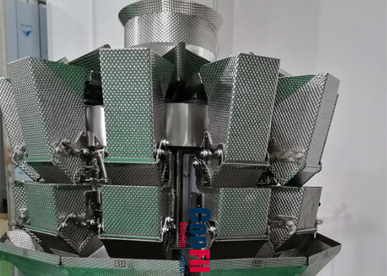 Weigher Multihead ζυγίζοντας μηχανών Multihead για τη μηχανή πλήρωσης παγωμένων τροφίμων σμέουρων και κερασιών IQF