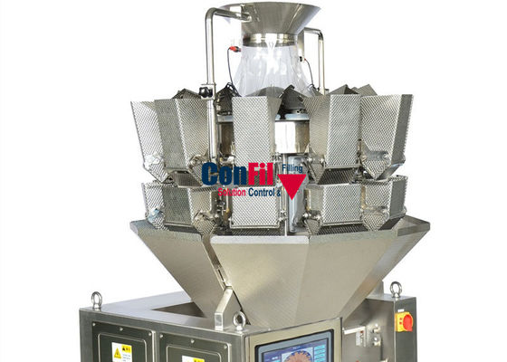 Διπλός χτυπημάτων Weigher 10 Multihead χοανών αυτόματος κεφάλι
