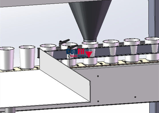 14 επικεφαλής Weigher Multihead μηχανή συσκευασίας για τα μαριναρισμένα ή φρέσκα τρόφιμα κολλώδη