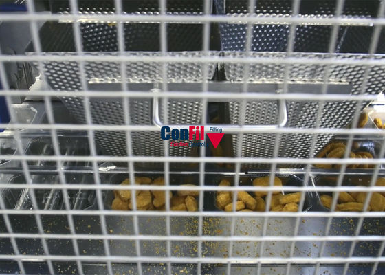Weigher Multihead μηχανή συσκευασίας για το σύστημα συσκευασίας ψηγμάτων κοτόπουλου με τη συσκευασία της ΡΩΜΗΣ Thermoforming
