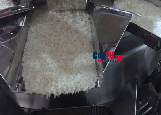 Weigher Multihead ζυγίζοντας μηχανών Multihead για τα σιτάρια δημητριακών ρυζιού στεγανοποιεί τη μηχανή πλήρωσης