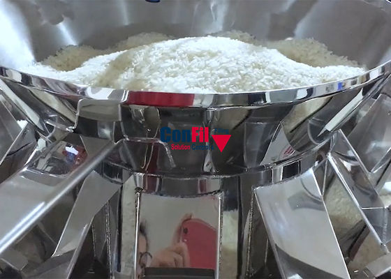 Weigher Multihead ζυγίζοντας μηχανών Multihead για τα σιτάρια δημητριακών ρυζιού στεγανοποιεί τη μηχανή πλήρωσης